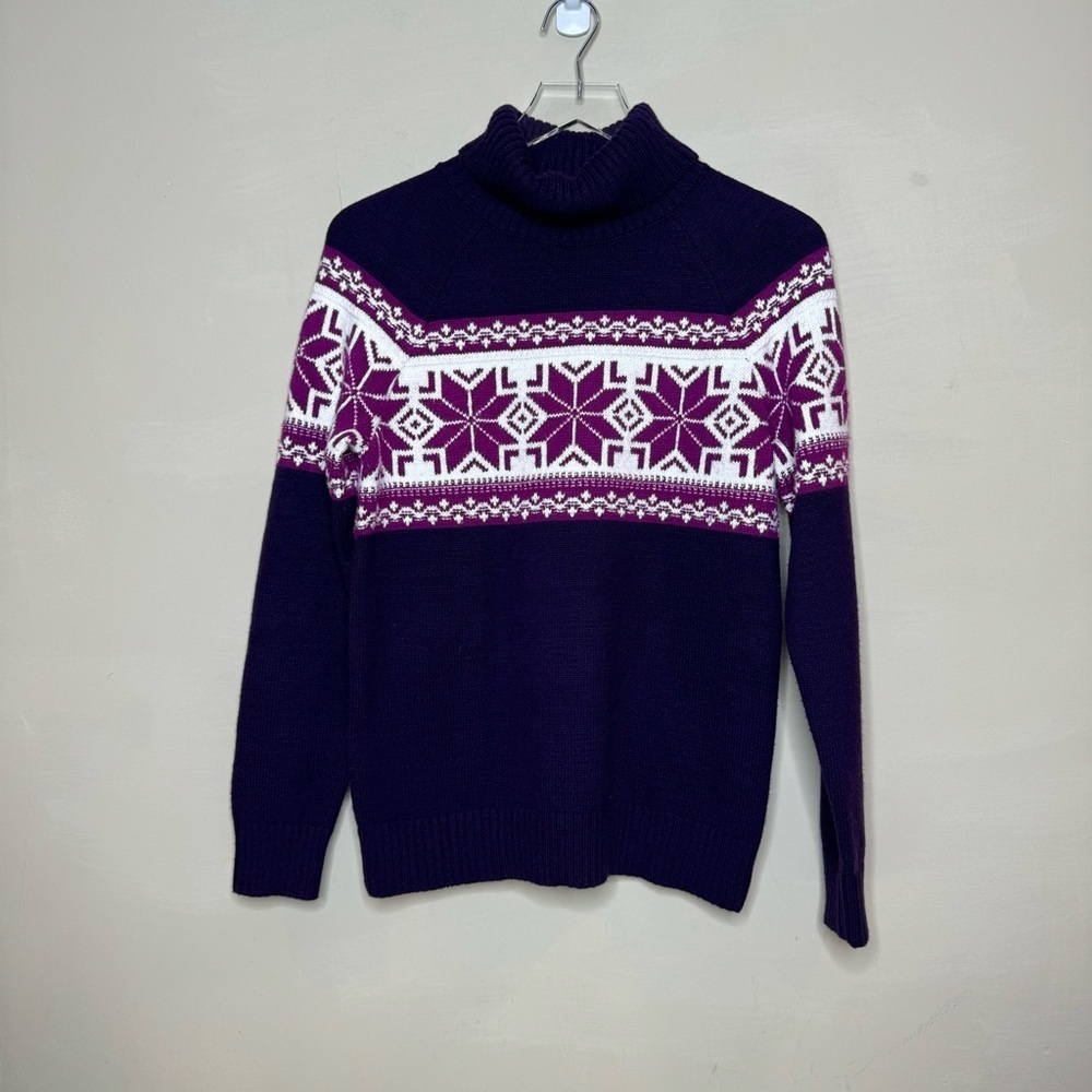 Lands' End Turtleneck Wool Sweaters for Women size XS